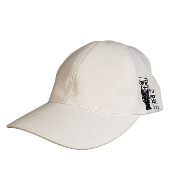 NWT Karl Lagerfeld Women's Karl and Choupette Baseball Cap - Picture 5 of 9